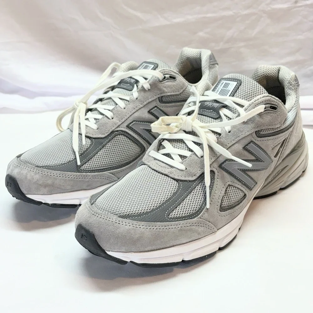 New Balance 990v4 Running Shoes Mens US 14 D Gray Sneakers USA M990GL4
